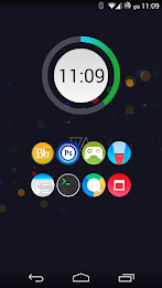 Aurora UI Zooper widget poster 2