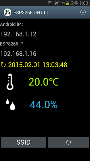 ESP8266 DHT11 Controller