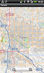 Tucson Street Map Screenshots 2