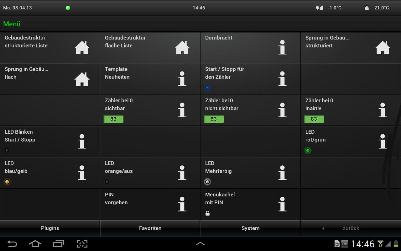 Gira HomeServer/FacilityServer Android Apps on Google Play