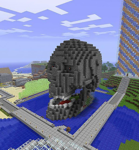 Demon Skull Castle Minecraft