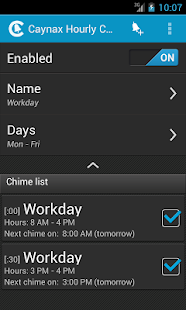 Hourly chime PRO - screenshot thumbnail
