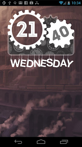 Steampunked Zooper Widget