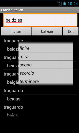 【免費旅遊App】Italian Latvian Dictionary-APP點子