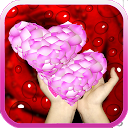 Rose Petals Heart Lovely mobile app icon