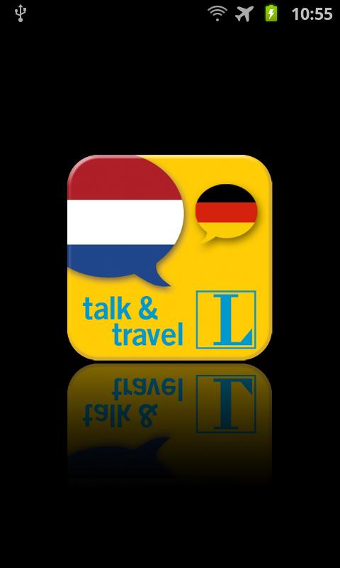 Android application Niederländisch talk&amp;travel screenshort