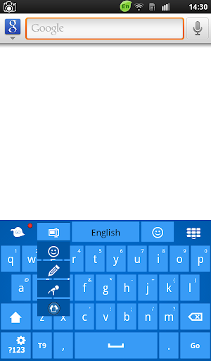 免費下載個人化APP|Flat Blue Keyboard Theme app開箱文|APP開箱王