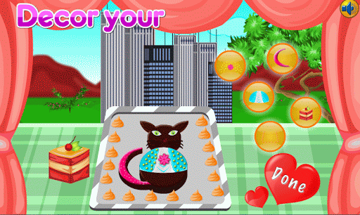 【免費休閒App】Cooking Game Black Cat Cake-APP點子