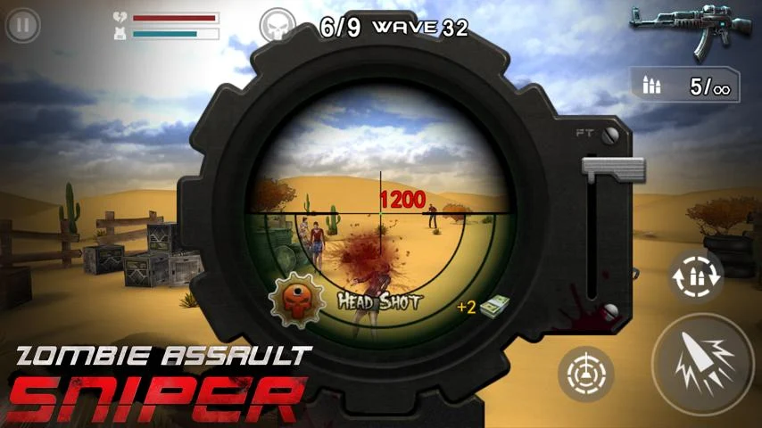   Zombie Assault:Sniper: captura de tela 