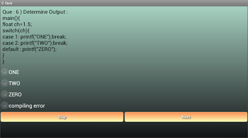 【免費教育App】C Quiz-APP點子