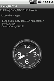 Widget Clock_NAC191