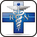 RN Cross doo-dad blue logo