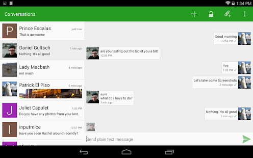 Conversations (Jabber / XMPP) Screenshot