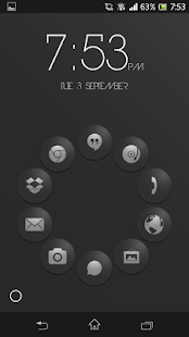 Lastest SL Theme Simple Dark Gradient APK for Android