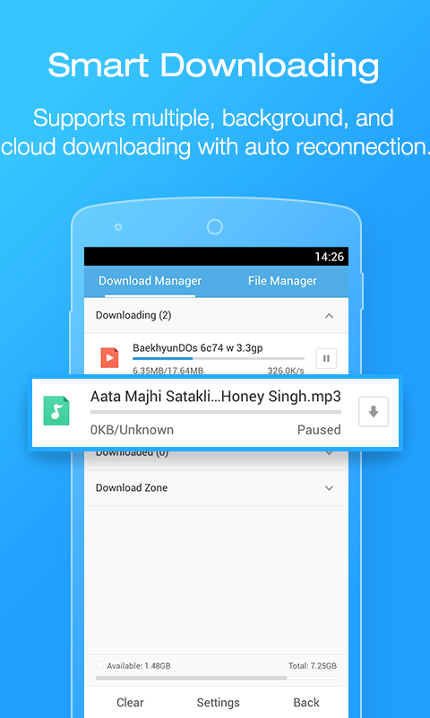 UC Browser for Android - screenshot