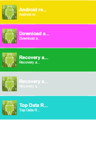 Recovery android