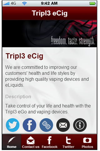 Tripl3 eCig Mobile