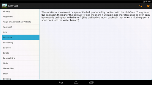 【免費運動App】Golf Vocab-APP點子