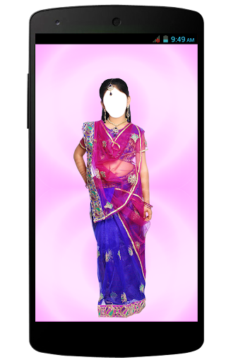 Kids Half Saree Photo Suit