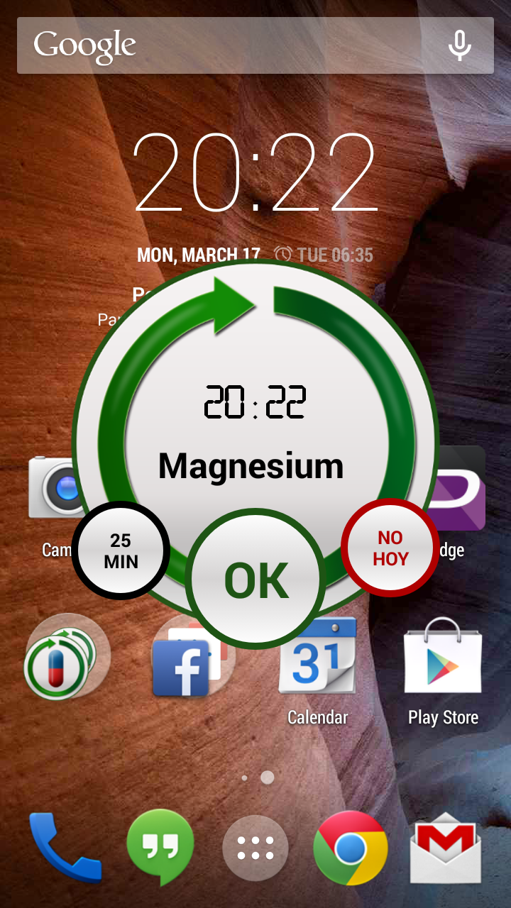 Android application Pill Organizer Pro screenshort