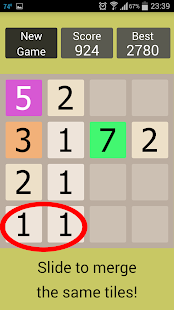 11 - version of 2048 game Screenshots 3