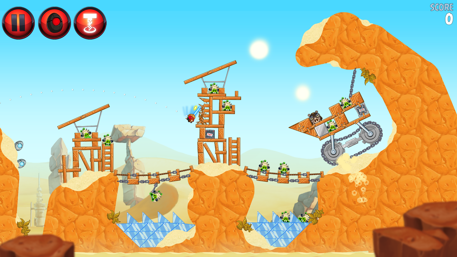   Angry Birds Star Wars II Free- screenshot  