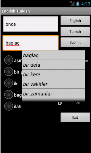 Learn English Turkish