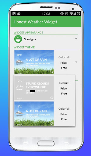 【免費天氣App】Honest Weather Widget-APP點子