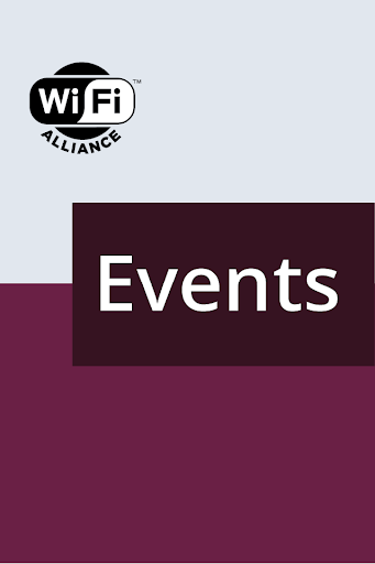 Wi-Fi Events Application