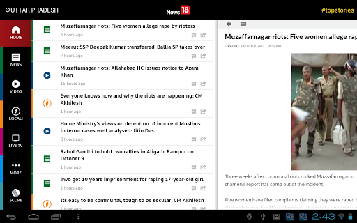 News18 for Tablet