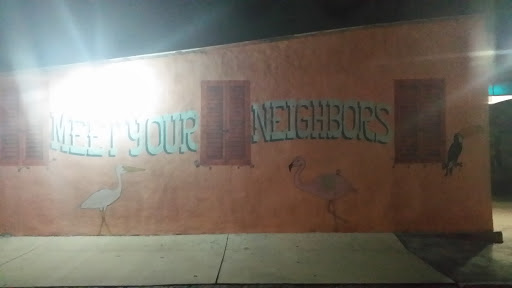 Meet Your Neighbors Wall Painting