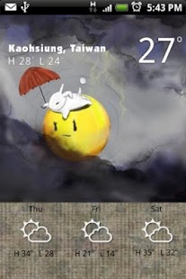 Download 9s-WeatherTheme+(Moon)Free APK for Android