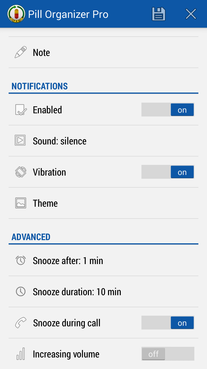 Pill Organizer Pro Screen 3