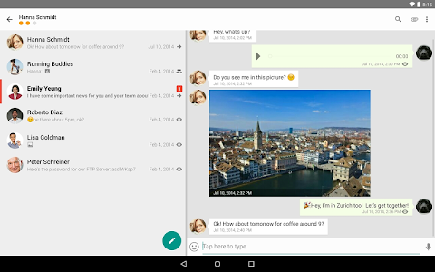 Screenshot Threema v2.01 [Build 181]