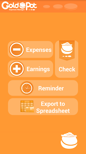 GoldPot - Expense Manager