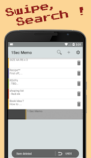 1secnote - floating cloud note Screenshot