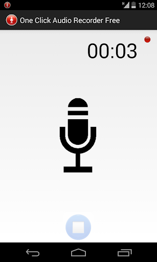 One Click Audio Recorder Free