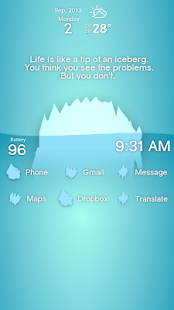 Lastest Iceberg Theme ssLauncher OR APK for PC