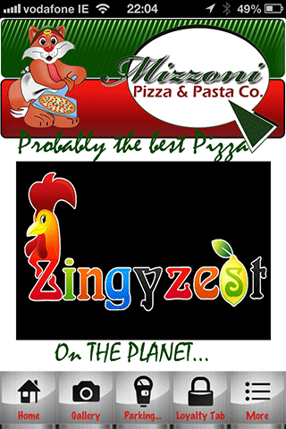 Zingyzest Mizzoni Pizza