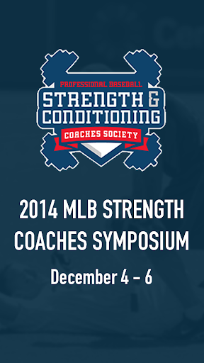 【免費商業App】MLB Strength Coaches Symposium-APP點子