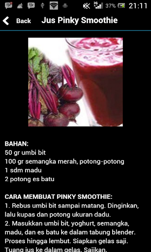 Resep Jus