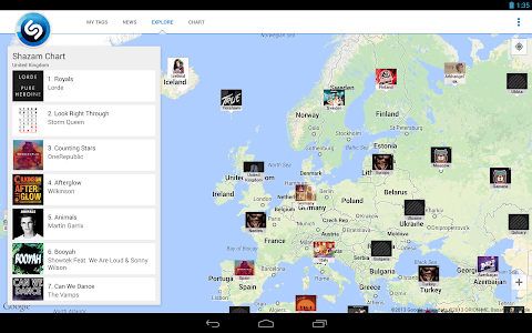 Screenshot Shazam Encore v4.9.1-14091211-c329e9a