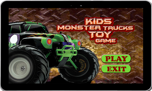 Kids Monster Trucks Toy Game