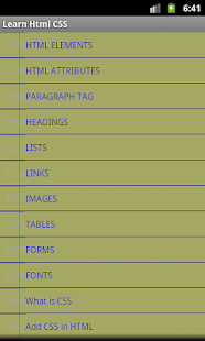 Html & CSS Screenshots 2