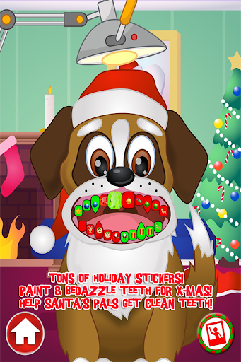 【免費休閒App】Christmas Pets Dentist Office-APP點子