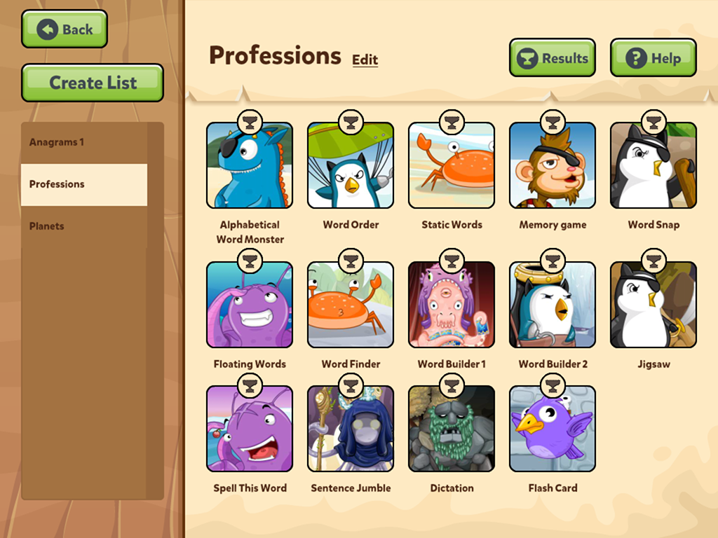    LiteracyPlanet- screenshot  