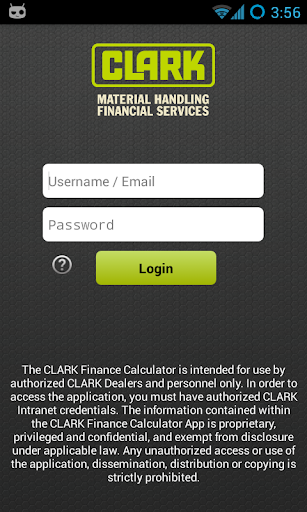 CLARK Finance Calculator