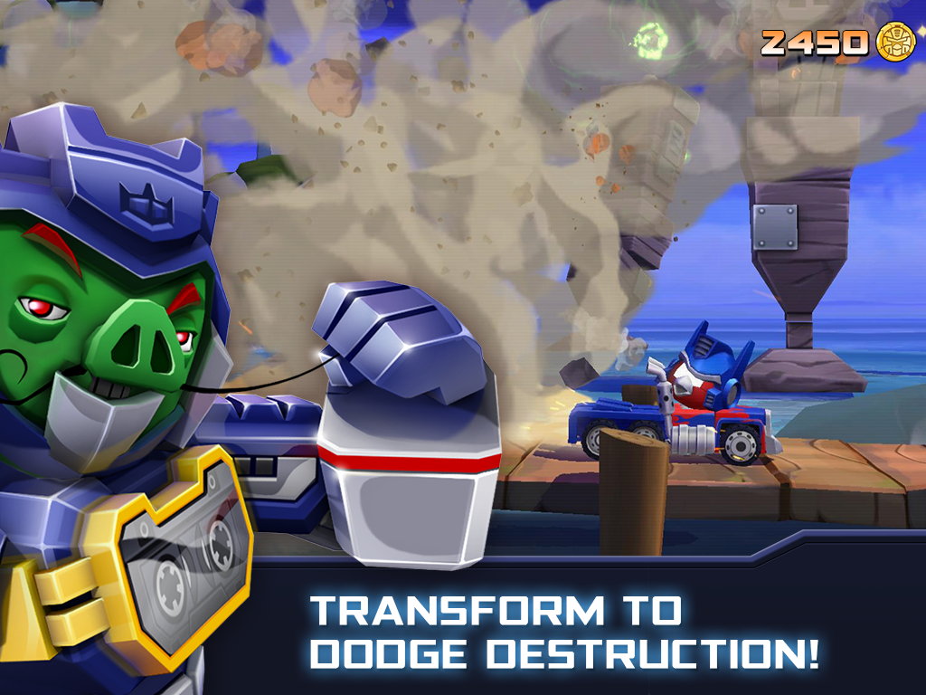 Angry Birds Transformers - screenshot