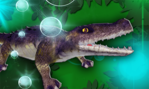 Crocodile Aquarium 3D LWP HD