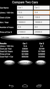 Fuel Calc Screenshots 3